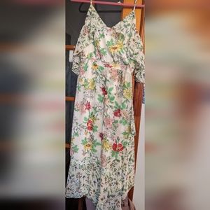 Offshoulder summer dress by Nanette Lepore, size 10 NWT